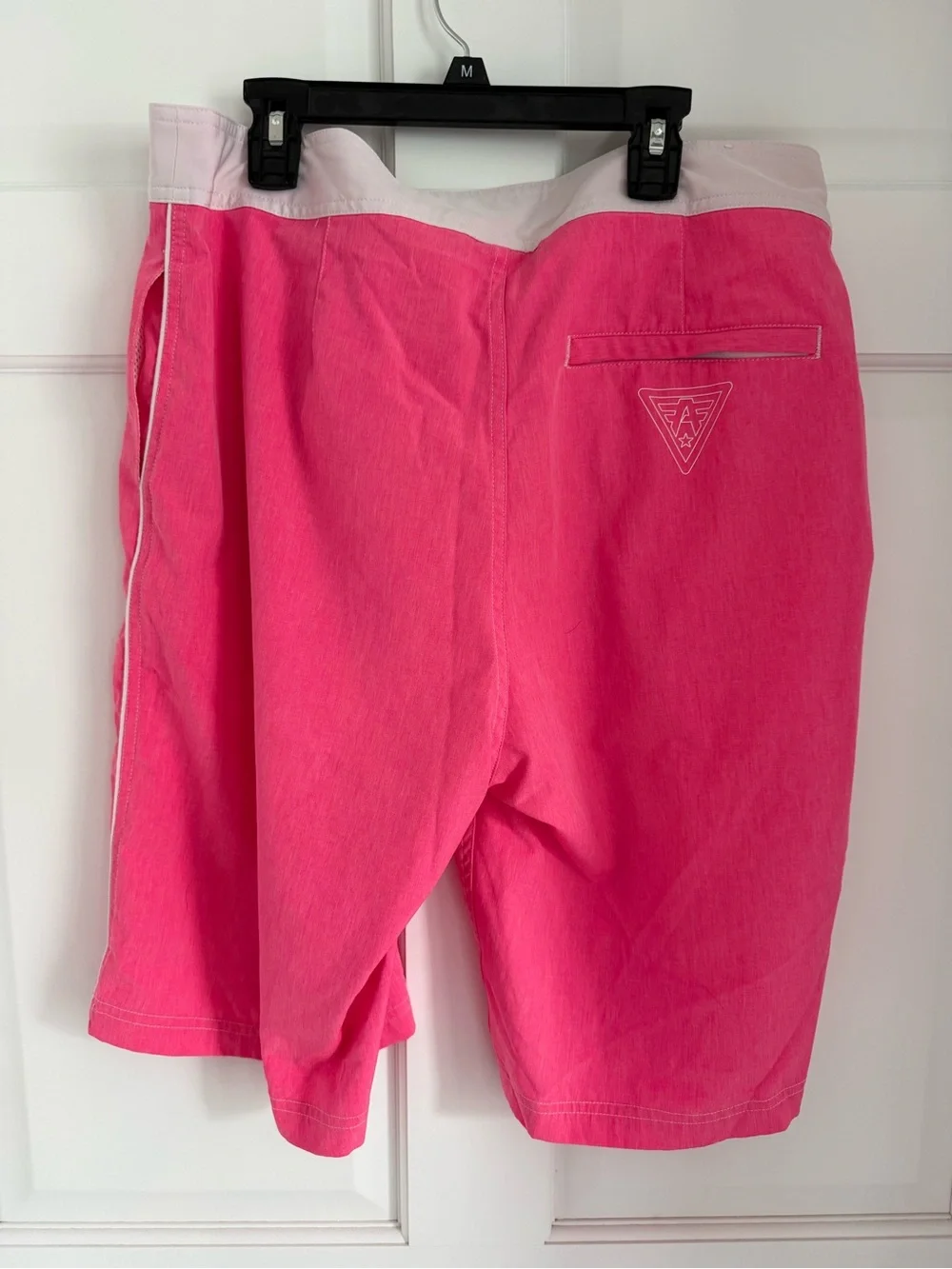 Bright Pink Men's Swim Trunks